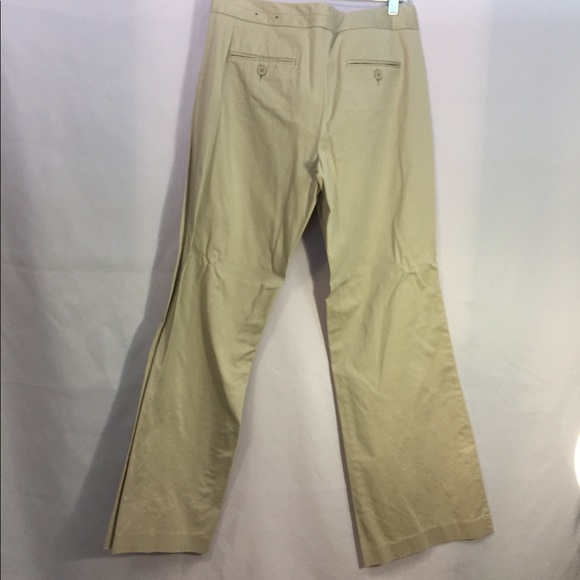 Express 10 editor khakis beige pants cream - Picture 5 of 5
